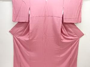 一つ紋色無地着物